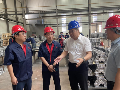 袁世君深入企業(yè)調(diào)研并督導檢查有色金屬壓延加工行業(yè)漁業(yè)安全生產(chǎn)工作